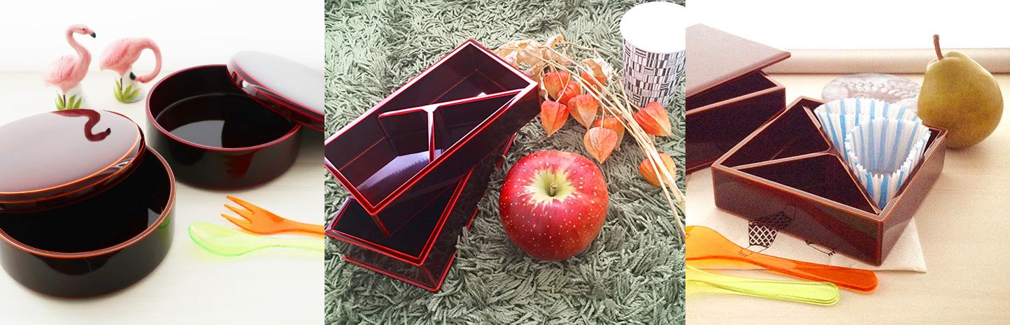 飛騨春慶塗の弁当箱