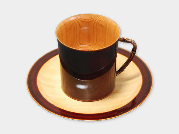 飛騨春慶塗 伝統工芸品 コーヒーカップ 1