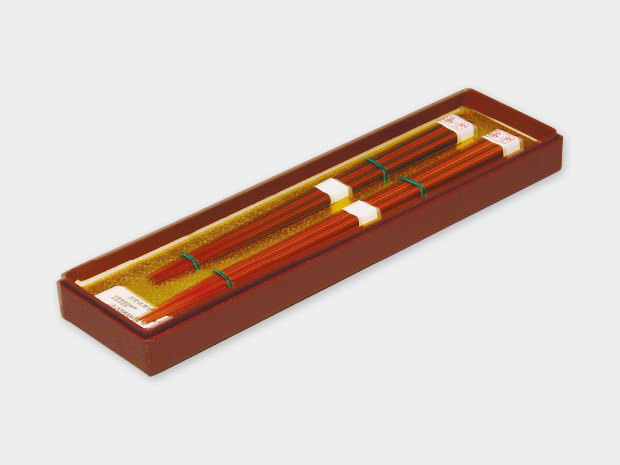 飛騨春慶塗 伝統工芸品 箸漆2入箱入 1