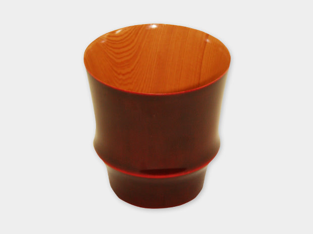飛騨春慶塗 伝統工芸品 カップ 紅 1