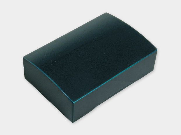 飛騨春慶塗 伝統工芸品 名刺入れ（名刺箱）青 1