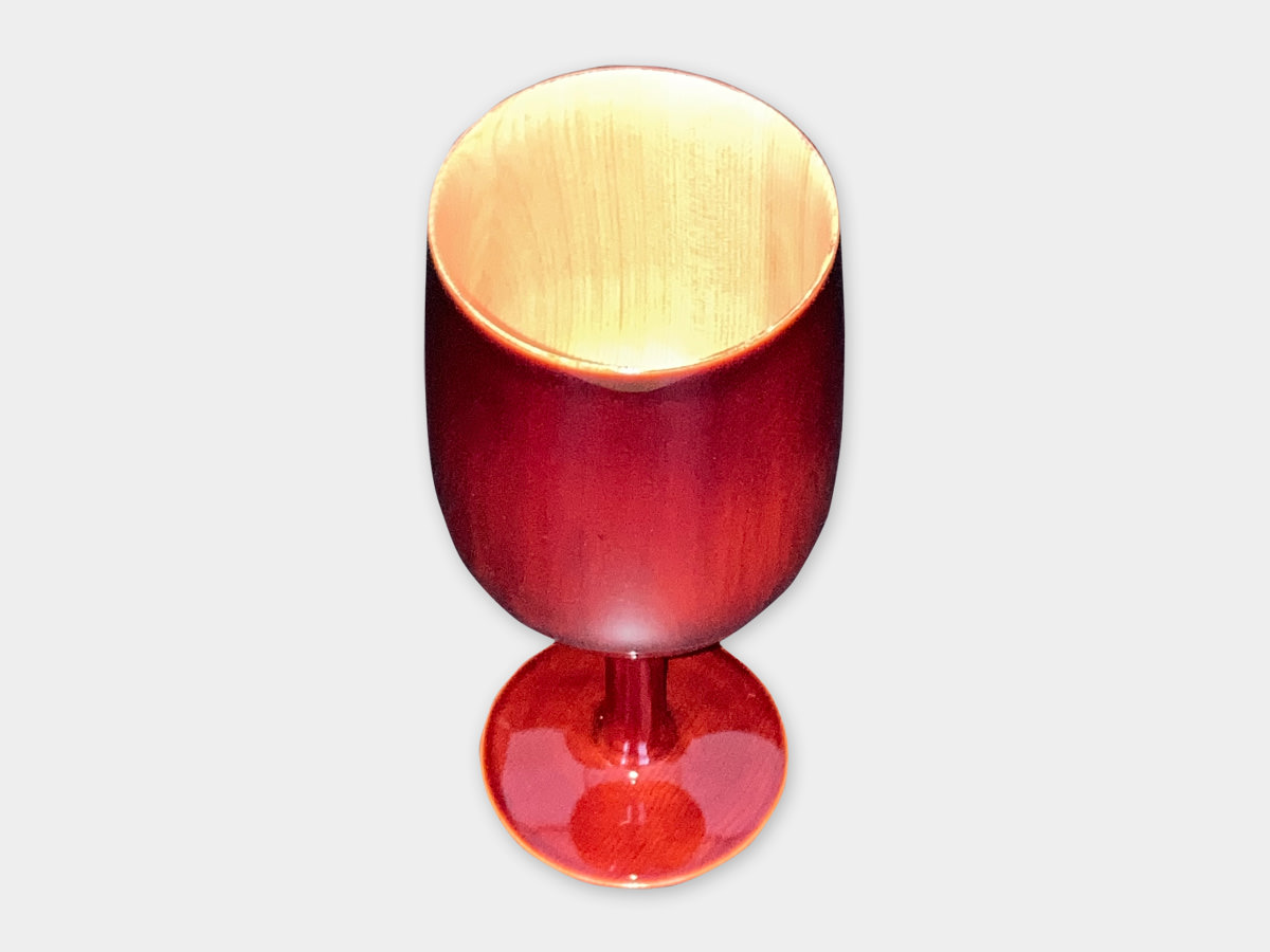 飛騨春慶塗 伝統工芸品 ワイングラス 1