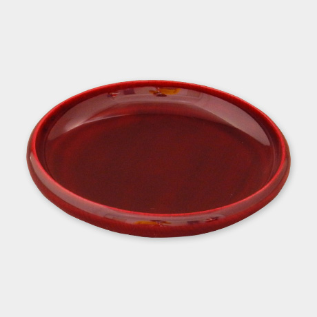 豆皿 小（縁型）紅