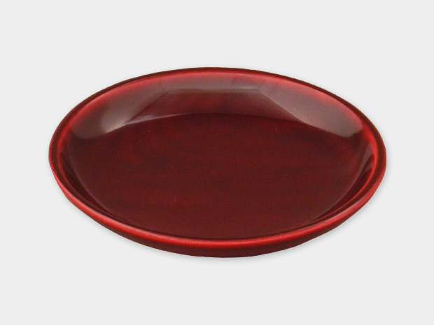 飛騨春慶塗 伝統工芸品 豆皿 小（椀型）紅 1