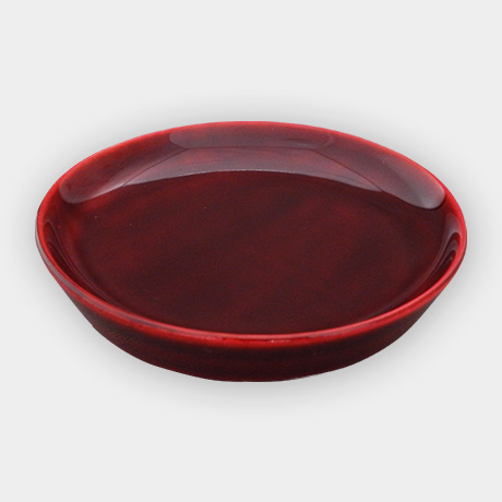 豆皿 小（深型）紅