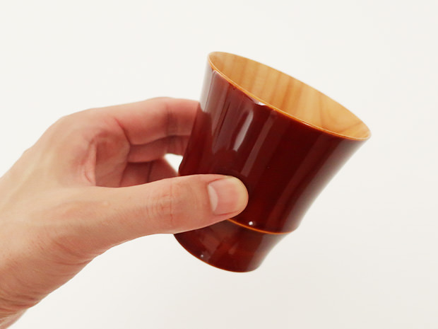 飛騨春慶塗 伝統工芸品 カップ 小 2